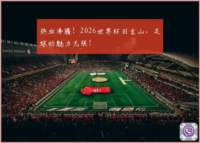 热血沸腾!2026世界杯旧金山,足球的魅力无限!